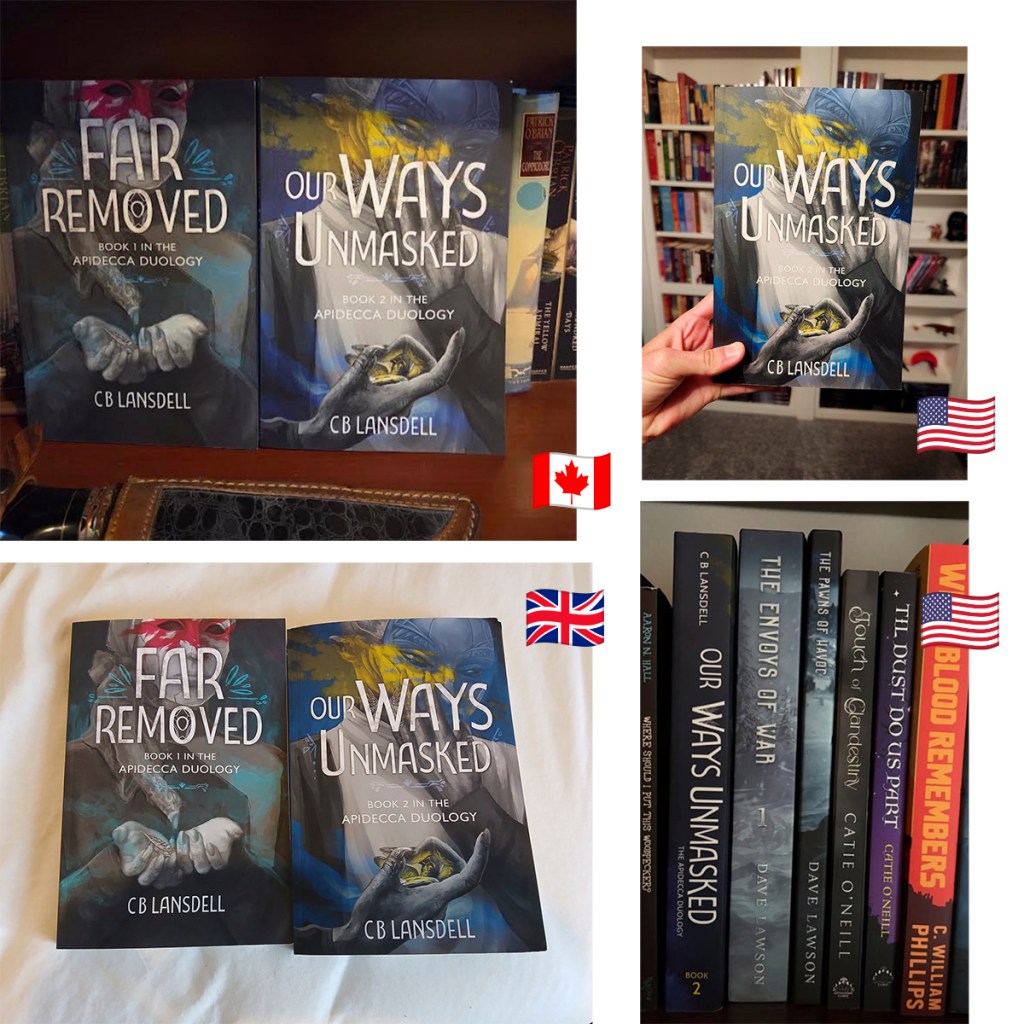 Photos of Far Removed or Our Ways Unmasked taken by readers in different countries this past week.