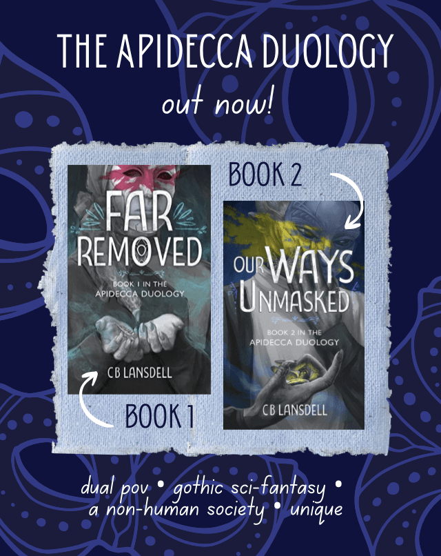 The Apidecca Duology – out now.